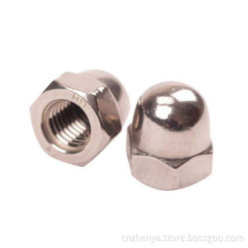 Hex Dome Nuts, DIN 1587